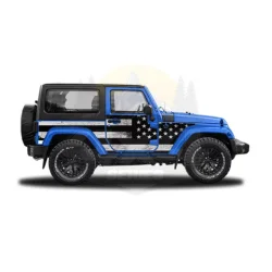 Panele Ochronne 3flagUSA Jeep Wrangler JK 2D - wielokrotnego użytku